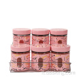 Set da 6 pezzi da 1000 ml Cancellai di magazzino in vetro Canisters Rhyolite Hotel Rhyolite Wedding Outdoor Spect Jar Set